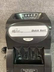 Royal Sovereign QS-1AC Coin Sorter Electric, Quick Sort, Black Easy and amp;