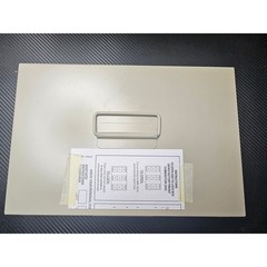 Steel Cash Box with Combination Lock 6-Compartment Tray MMF 221619003