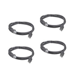 4 Pack 6.6ft USB A male to RJ45 Cable for Symbol Barcode Scanner LS4278 LS2208