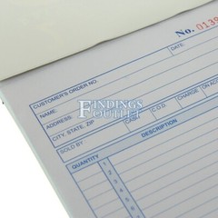 Retail Sales Receipt Order Book Carbonless 2 Part Copy 20 List Rows USA SELLER