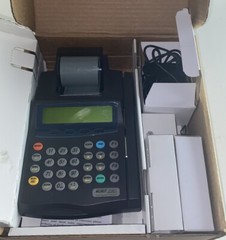 Lipman Nurit 2085 Thermal Credit Card Payment Terminal Lip W/Power