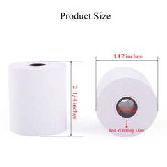 2-1/4″ x 50′ Thermal Credit Card Cash Register POS Receipt Paper 5 – 500 Rolls