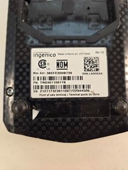 INGENICO LANE/3000 CL Credit Card Terminal No Cables