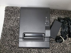 Epson TM-T20III Thermal Serial Receipt Printer With Power Adapter w Thermo Rolls
