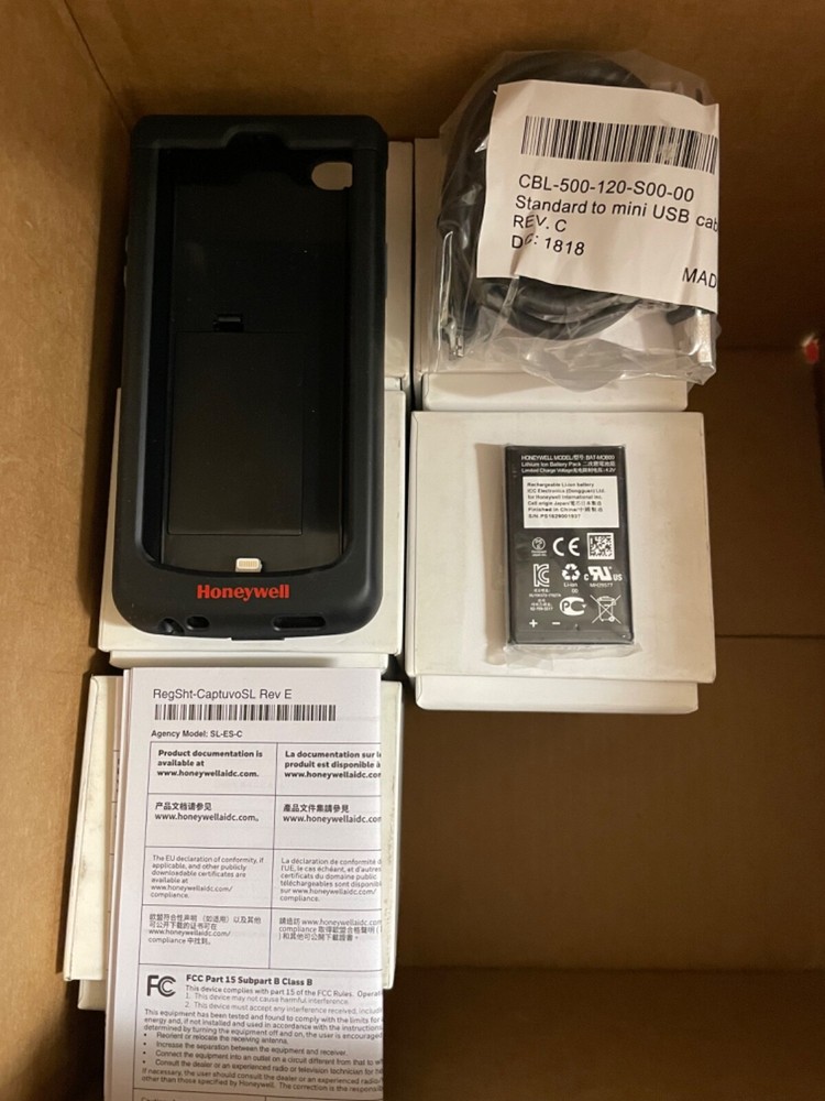 Honeywell Captuvo SL42-030211-K Enterprise Sled for Apple iPhone 5 with MSR NEW