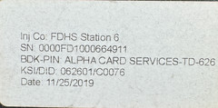 6x First Data FD130 EMV / Card Terminal – READ for Encryption Key – NO PSU