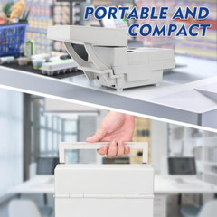 Ribao CS-10S High Speed Portable Coin Counter and Sorter, 1800 Coins per Minute