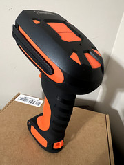 Alacrity Upgraded 2D Industrial Barcode Scanner w/Wireless Charging Stand 1968Ft
