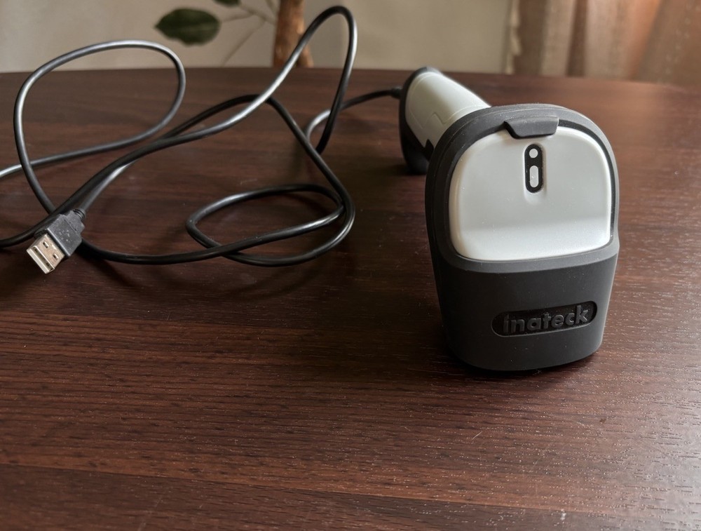 Inateck BCST-70 Wireless 2ALE2-INATECKP6 Barcode Reader w/USB cord