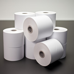 3 x 150 feet 1 PLY KITCHEN PAPER 50 BOND PAPER ROLLS SAME DAY FREE SHIPPING