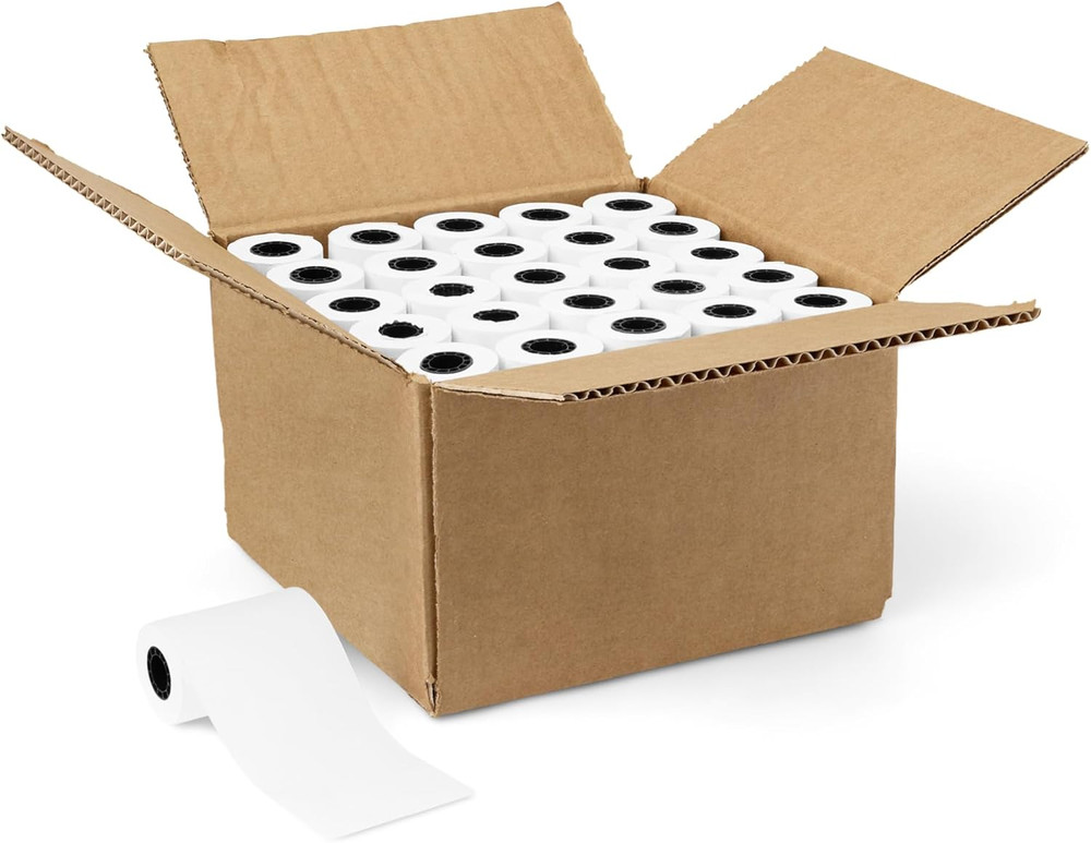 Thermal Paper Receipt Rolls for POS, 2 1/4″ X 50′, Bpa-Free, FSC