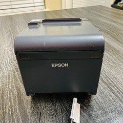 EPSON TM-T20 (M249A) Thermal Receipt Printer w/ Power Cord Tested Works