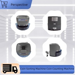 110V Commercial Auto Electronic Counting Change Money Coin Sorter Machine