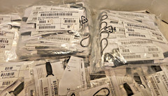 Zebra TC8X Handstrap Black (SG-TC8X-HDSTP-01) for TC8000 TC8300 – Lot Of 210 New