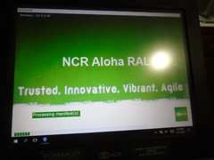 NCR Touch Screen POS Terminal 7734-0100-0018 Display Point Sale Win 10 4GB