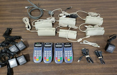Lot of VeriFone PIN Pad 1000SE & Credit Debit Card Reader Key Source KSI-2202