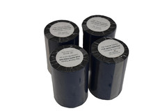 Wax Thermal Transfer Ribbon For SATO Printer 110mm x 410M 4-Pack Ink Inside