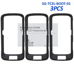 3PCS for Zebra TC22 TC27 Scanners Protective Case Rugged Boot SG-TC2L-BOOT-01