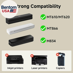 200 Sheets Thermal Printer Paper 8.5 X 11 Inch, BPA Free Inkless Thermal Paper,