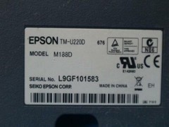 Epson M188D TM-U220D TMU220D Receipt Printer Made in China 30 Days Warranty