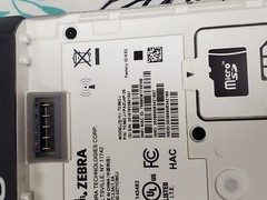 Zebra TC56 TC56CJ-1PAZU4P-25 Touch Computer Barcode Scanner & Battery Tested