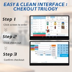 Mobile POS Cash Register Portable Printer Software app for Small Business Retail