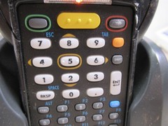 Symbol MC3190 Computer CRD3000-1000R RFID Reader Barcode Scanner with Charger