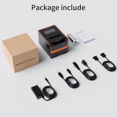 Rongta POS Printer, 80mm Direct Thermal Receipt Printers with Auto Cutter, US…
