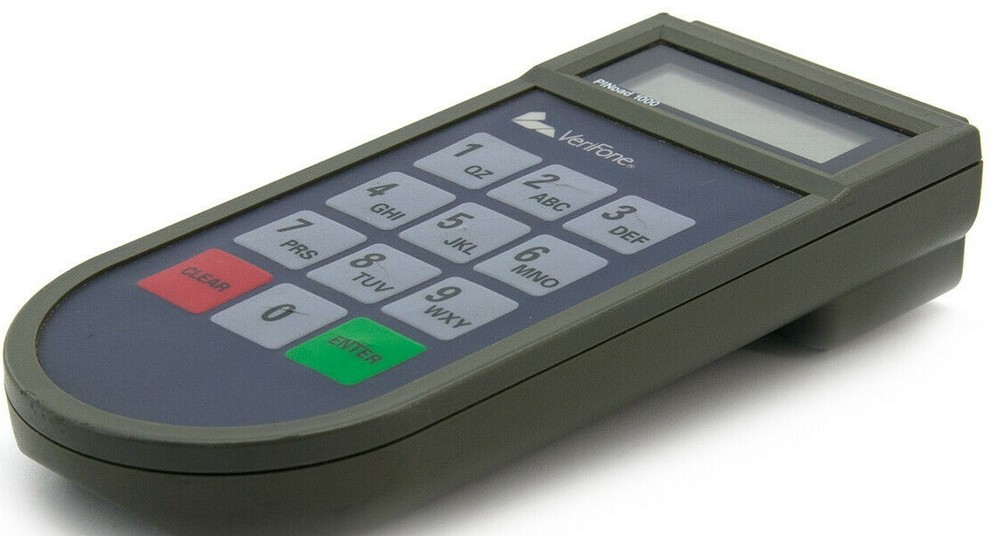 VeriFone | PIN PAD 1000 ✪NEW✪ P003-116-01 H01 REV D POS CARD READER 02001-10 NOS