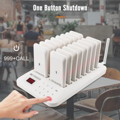 Retekess TD157 Restaurant Pager System Queuing 16 Buzzers Food Truck Clinic Bar