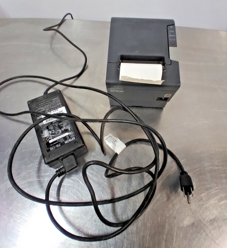 Epson M244A TM-T88V – USB POS Thermal Receipt Printer with Power Supply