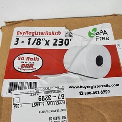BuyRegisterRolls Cash Register Thermal Receipt Printer Paper 49 Rolls