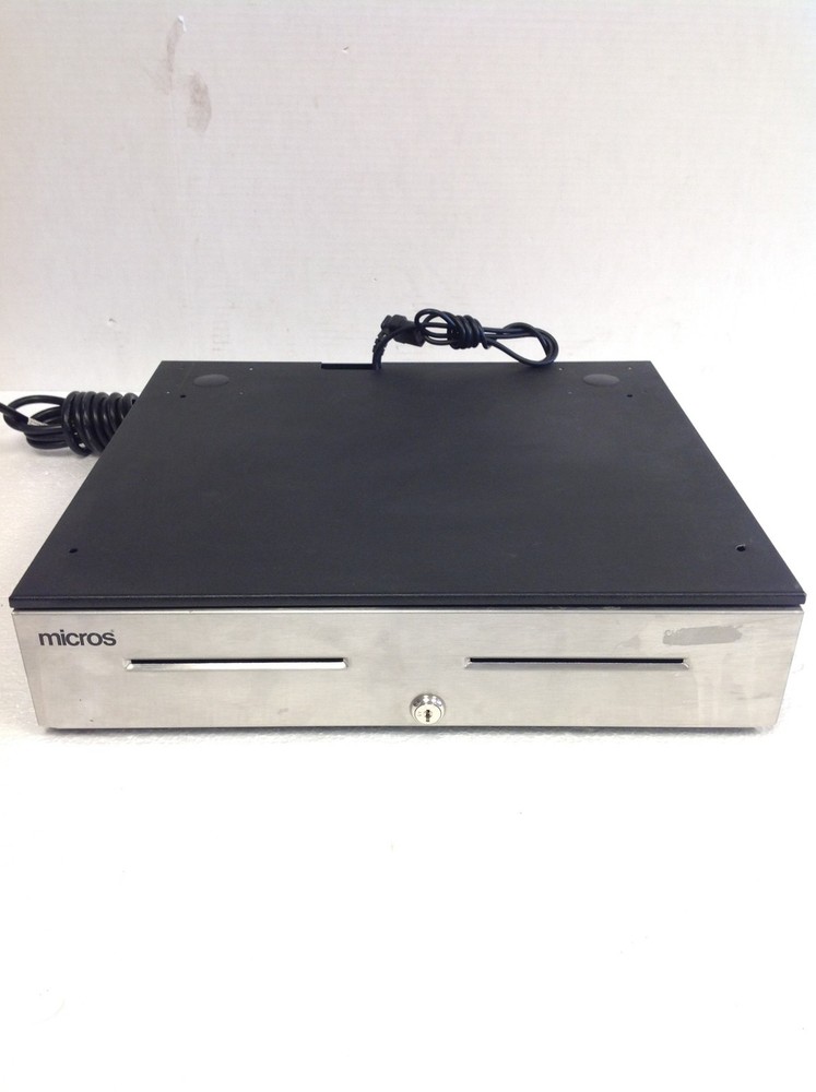 Micros POS 18″ x 16 -3/4″ Electronic Cash Drawer w/ Cash Till JD030-7C-BL1816-C