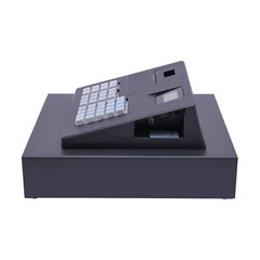39-Key Electric Thermal Cash Register with Drawer for Restaurant Lockable