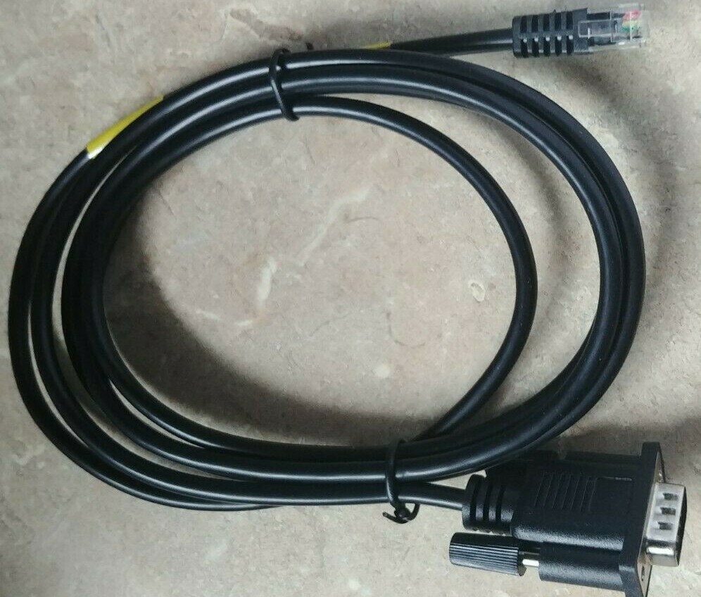 M-S Cash Drawer 9 Pin DB9 Serial Kick Cable Compatible with EPSON Printer RJ12