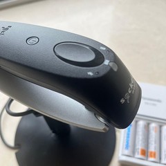 Bluetooth Barcode Scanner S740 Black with Charging Stand and Panasonic Battery