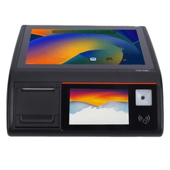 10+5 Touch Screen Cash Register All In One POS Terminal For Supermarket