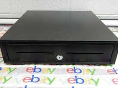 MMF Cash Drawer VAL-u Line 16W X 16D X 4H Printer Driven 5 Bill / 8 Coin TESTED