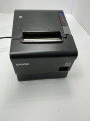 Epson TM-T88VI M338A Thermal Receipt Printers Lot of 2 Tested Working w/ Power S