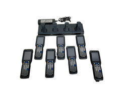 Lot of 7 Honeywell CK75 Handheld Mobile Computer CK75AA6EN00W 1400 W/Battery