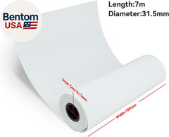 A6 Thermal Paper 6 Rolls(110Mm/4.3″Width/7M Long,Φ1.18″) for Portable Printer,Qu