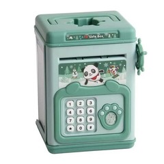 Money Bank Toy Electronic Cartoon Atm Cash Saving Box 1pc for Kids Large Savings