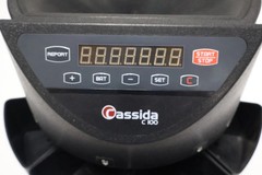 Cassida C100 Digital Coin Counter Sorter Machine 110V Black READ! E3 & E9 ERROR
