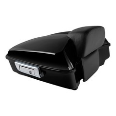 Chopped Trunk Pad Solo Mount Rack Dock Base Plate Harley Touring 2014-2025
