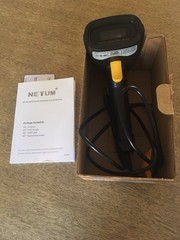 NETUM 2D Barcode Scanner, Compatible with 2.4G Wireless & Bluetooth & USB