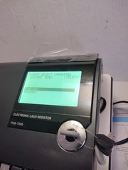 Casio PCR-T500 Electronic Cash Register Thermal Print Manual Drawer Keys