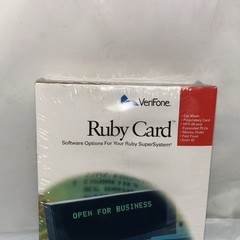 VeriFone Ruby Card Software Options for Ruby SuperSystem P040-07-506