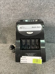 Royal Sovereign QS-1AC Coin Sorter Electric, Quick Sort, Black Easy and amp;