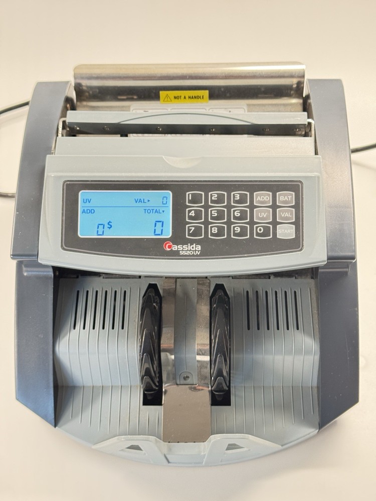 ✅✅ Cassida 5520 UV/MG Business Grade Currency Bill Counter – Tested & Working