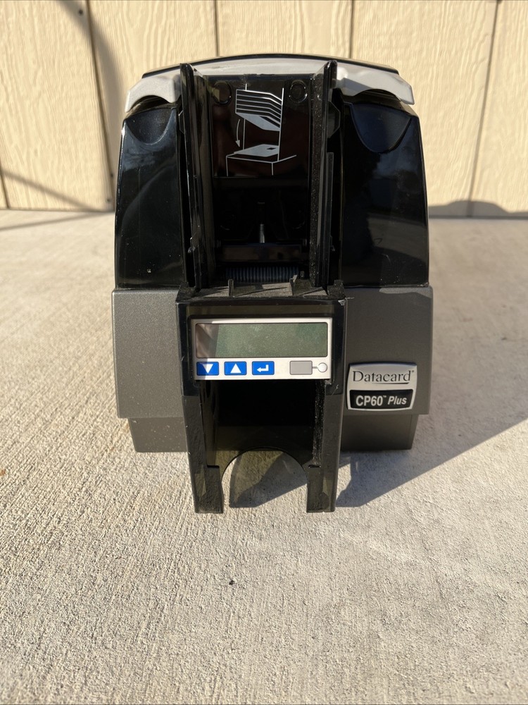 Datacard CP60 Plus ID Card Printer No Card Holder Sold As Is For Parts